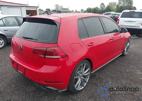 2019 Volkswagen Golf R 2.0T W/Dcc Navigation из США, поврежденный, VIN WVWVA7AU9KW204177